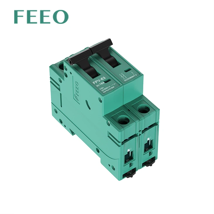 DC MCB 2P 550VDC 10KA Circuit Breaker