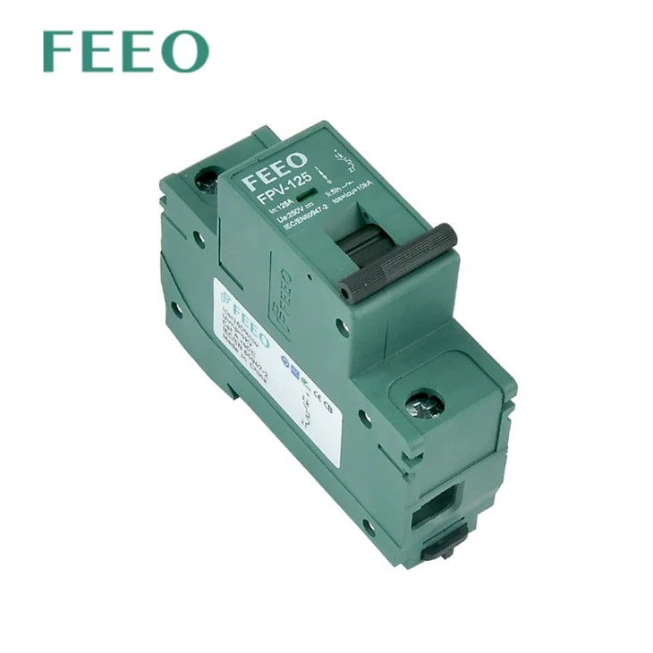 Single Pole 80A 100A 125 amp DC Circuit Breaker