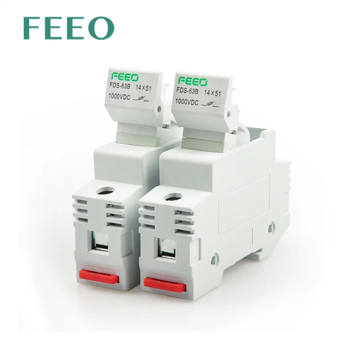 63A 1000V DC 1P 14x51 Thermal Fuse Solar Energy PV System Auto Fuse